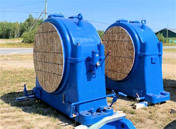 Dominion 10.5' X 14' (3.2m X 4.3m) Ball Mill With 800 Hp (597 Kw) Motor)